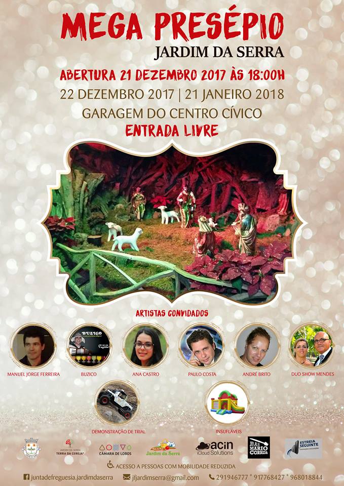 Mega Presépio do Jardim da Serra 2017